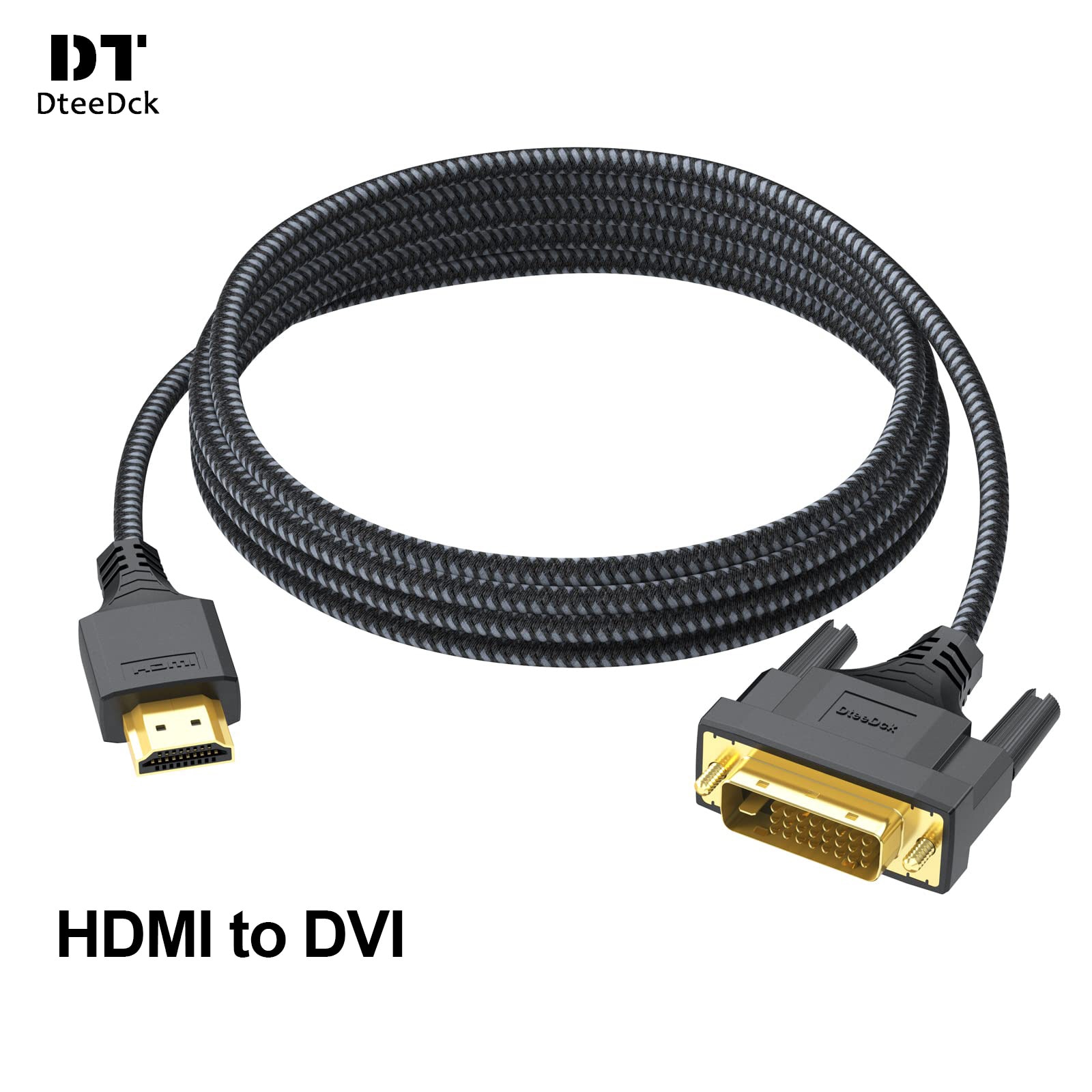 DteeDck ġ Ϳ  DVI-D-HDMI ,   Xbox One PS5 ׷ȿ, DVI ̺ ȣȯ, 1080P HDMI